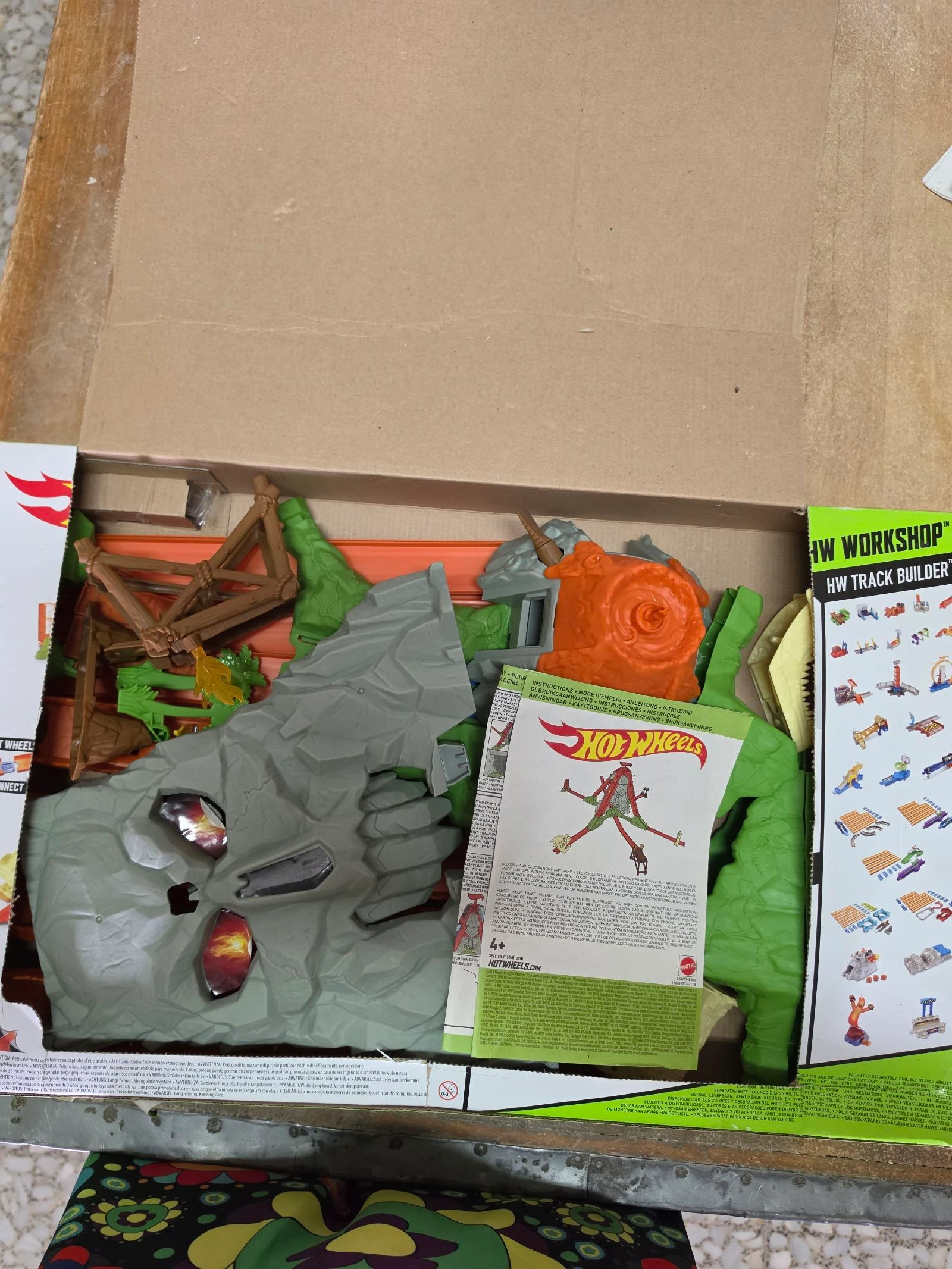 Pista Hot Wheels Volcano Blast  (Supervolcán – photo 19